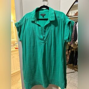 J.Crew v-neck shirtdress